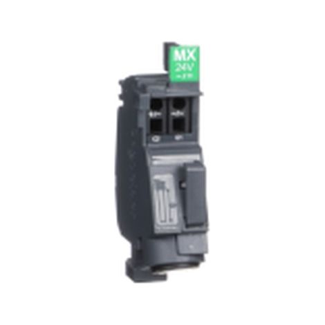 SCHNEIDER MX 24V AC/DC Triggerspule mit Ansprechzeit 50 ms und Impulssignaltyp