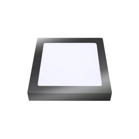 Downlight superficie toba 12w 6500k Niquel Cuadrado 1080lm 3,5x17x17 Cm (1/3)