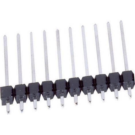 TRU COMPONENTS Stiftleiste (Standard) Anzahl Reihen: 1 Polzahl je Reihe: 36 1580874 1 St. (1/2)