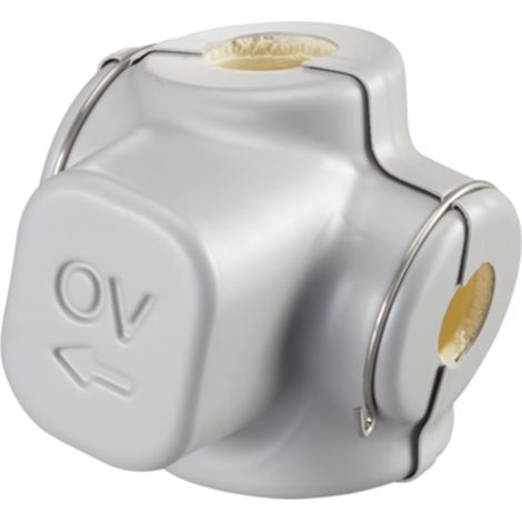 OVENTROP Cubierta de aislamiento térmico para Cocon QTZ PN 16, DN 25 y DN 32, 1149108