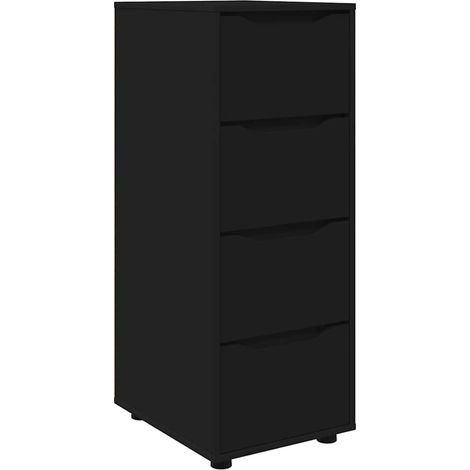 Armadio Nero 40 x 48 x 105 cm Legno multistrato vidaXL
