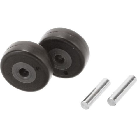 Lot de 2 roulettes pour aspirateur balai sans fil Unlimited 7 BOSCH - 17007034 (1/2)