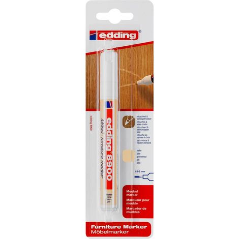 edding 8900 furniture marker maple natural 1pc blister