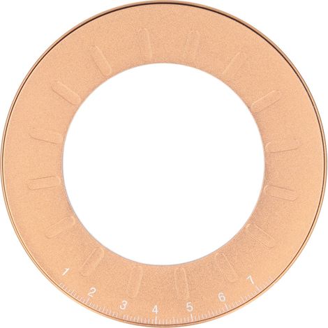 Outil de traçage circulaire ajustable avec gabarit et couteau à sculpter (1/5)
