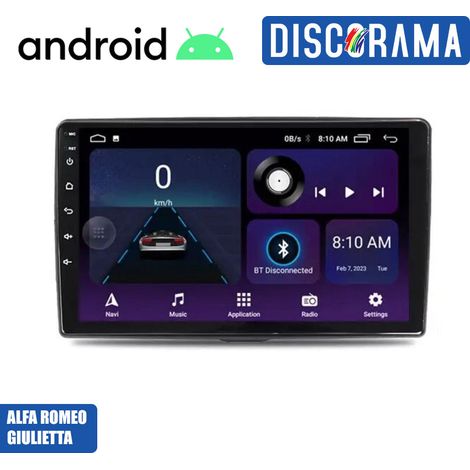 AUTORADIO ANDROID PER ALFA ROMEO GIULIETTA 2014-2023 STEREO AUTO WIFI NAVIGATORE (1/5)