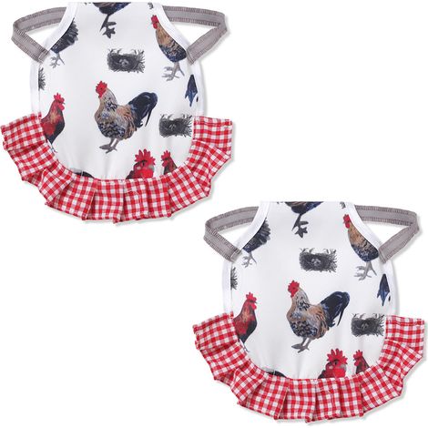Selles pour poules, tablier de protection pour ailes arrière de volaille, style 3 (1/5)