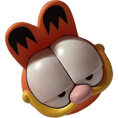 Tirelire cochon mignonne en plastique souple, motif Garfield, idéale pour les enfants. (1/5)