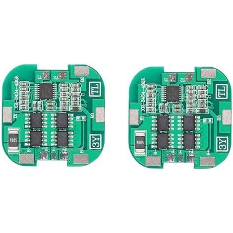 Lot de 2 Cartes de Chargeur Batterie Lithium-ion 4S 8A 14,8V 18650 pour Balayeuse Solaire (1/5)