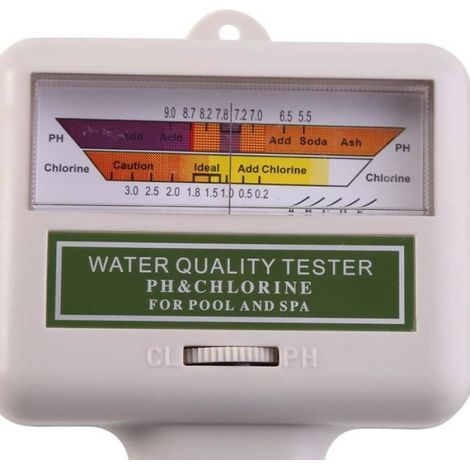 Testeur De Ph - Mesure Du Chlore Et Du Ph Pour Piscine Et Spa - Appareil Portable Avec Ecran Digital - 1 Pièce (1/4)
