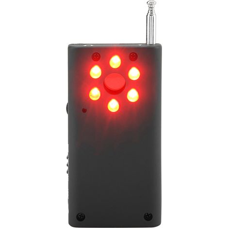 Anti-Spionage-Signaldetektor [ABS-Material] CC308 [Tragbare Größe 93x48x17mm] [Kopfhörer inklusive] [5H Akkulaufzeit] (1/5)