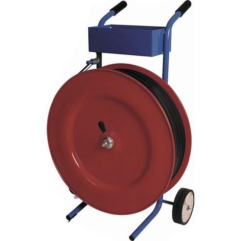 Banholzer & Wenz Abrollwagen, fahrbar für PP-Band 13/16mm (1/2)