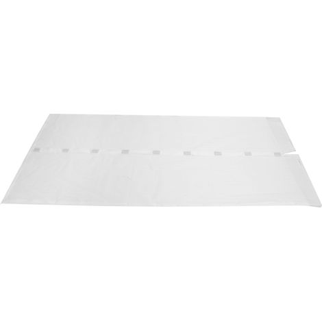 Rideau de porte magnétique à fermeture automatique, moustiquaire pour chambre et cuisine (blanc) (1/5)