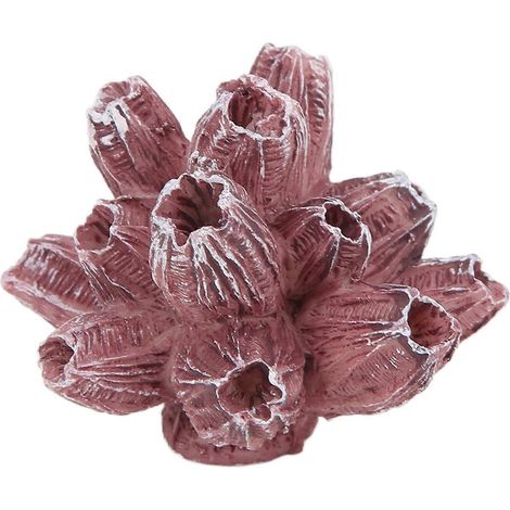 Ornement de corail pour aquarium, corail artificiel souple et résistant, décoration pour aquarium. (1/3)