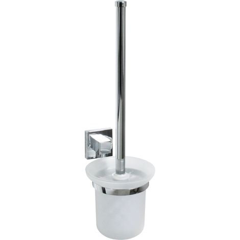 Fackelmann MARE Toilettenbürste mit Halter glänzend verchromt Badzubehör"-"86756