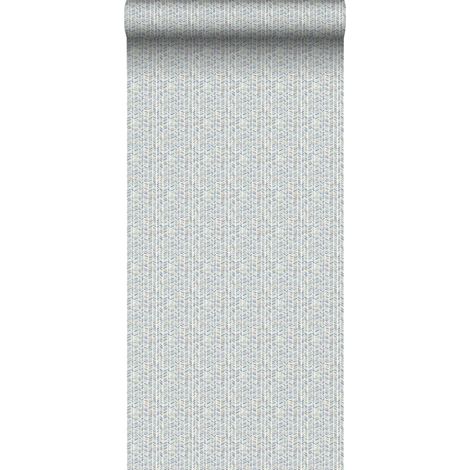 papier peint chevrons bleu et marron - Sanders & Sanders (1/5)