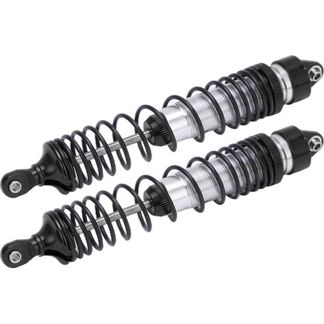 Lot de 2 amortisseurs en alliage d'aluminium pour voiture RC Traxxas UDR (noir), pièces de rechange assemblées (1/5)
