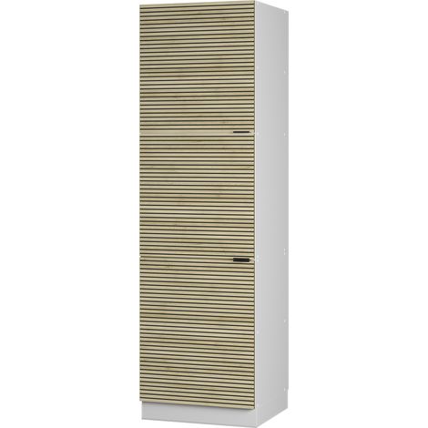 Mobile per forno da incasso Fame-Line, Pannello in quercia, 60 cm, Vicco