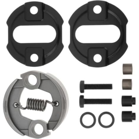Kit d'embrayage de jardin pour tracteur FS110 KM100 Modèles Jardin pour Compatible avec KM90, FS130, HL90K, engagement lisse, pour une construction métallique robuste, 1 jeu inclus (1/5)
