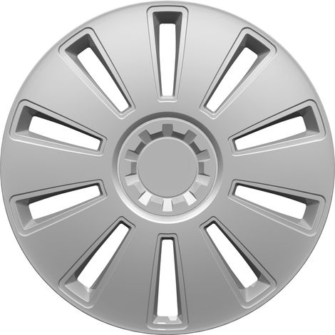 HP Autozubehör GRID Radkappen R15 Silber 1 St.