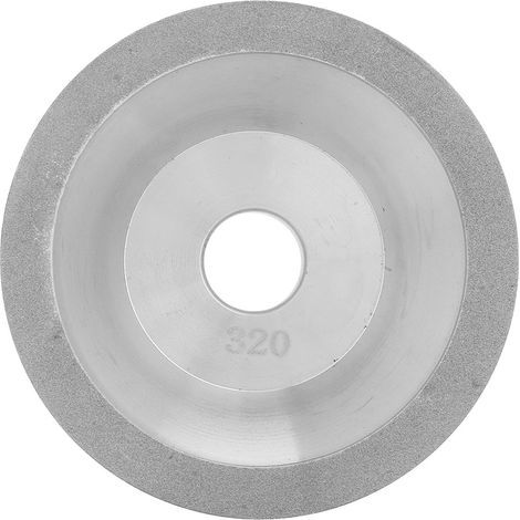 Electroplated Bowl-Shaped Diamond Grinding Wheel for Angle Grinder – 100 x 20 mm, 320 Grit (1/5)