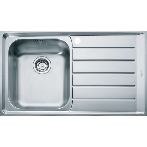 Franke Neptun - Lavello in acciaio inox NEX 611/2, 86x51 cm 101.0120.271
