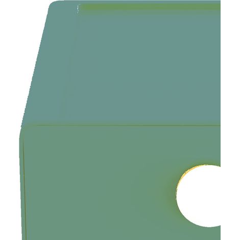 Schubladenartige Aufbewahrungsbox für den Schreibtisch, Büroaufbewahrungsbox, multifunktionaler Organizer, Ausstellungsständer für Bürobedarf und diverse Gegenstände, enziangrün. (1/5)
