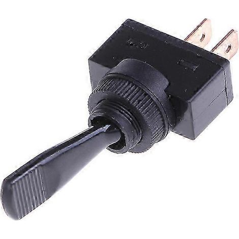 Interrupteur à bascule LED 2 broches pour accessoires automobiles, 12 mm, 12 V CC, pour voiture. (1/5)
