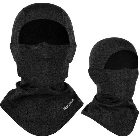 Masque intégral thermique polaire coupe-vent pour sports d'hiver et cyclisme (1/5)