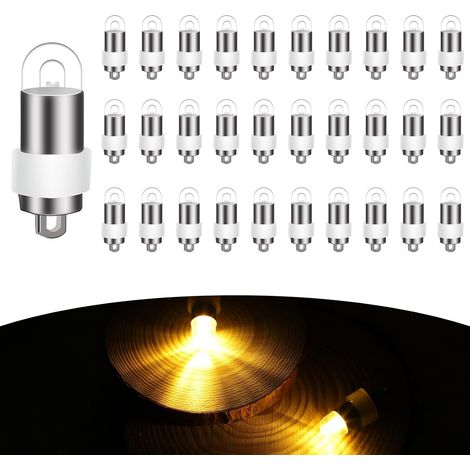 Ballons Lumineux LED, Lampion Papier Imperméable, Lanterne Lampes, Lot de 30 Mini pour Mariage, Noël, Fête Décoration (1/5)