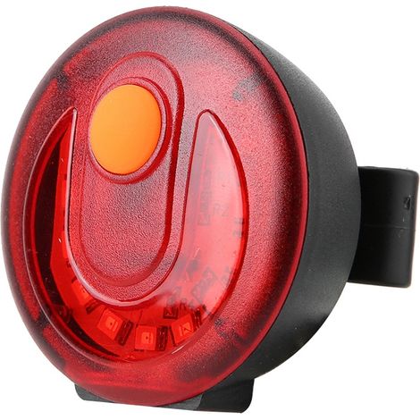 Feu arrière LED étanche pour vélo, feu de sécurité, lampe de freinage, charge rapide USB