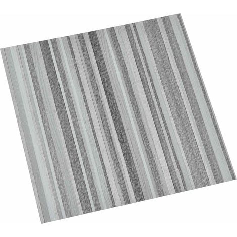 Tablones de suelo autoadhesivos 30,5 x 30,5 cm 20 pcs PVC