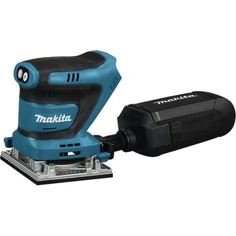 Makita – Ponceuse orbitale 18V LXT 112x102 mm – Semelle aluminium avec fixation par pince – Vitesse variable – DBO482Z
