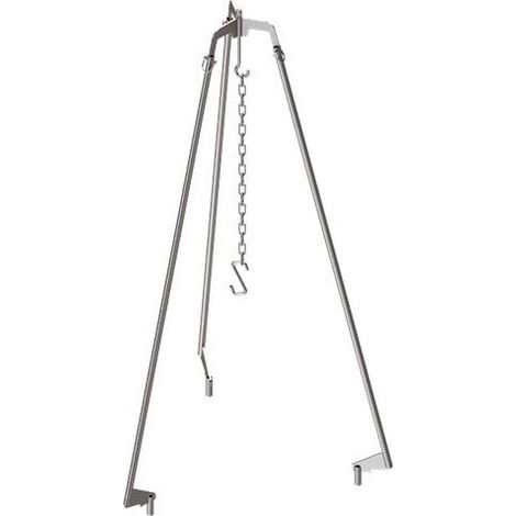 Petromax PX Fire Center FC1000 Dreibein mit Kette und Haken aus Edelstahl für Feuerstelle FC1000-TP (1/3)