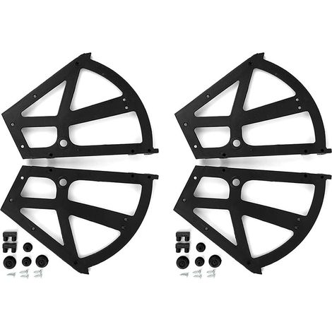 Supporto girevole per mobili, set di 4 cerniere per cassetti porta scarpe e armadi, accessori per cucina e soggiorno.