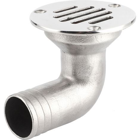 Deckablauf aus Edelstahl 316, 90°-Winkel, 32 mm, für Boote oder Yachten (1/5)