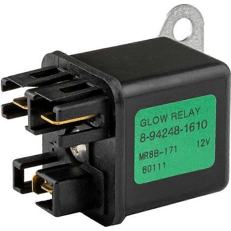 8942481610 Pièces de rechange pour tracteurs : relais de préchauffage et bougie de préchauffage pour Isuzu Hitachi ZAXIS27U, ZAXIS50U, ZAXIS40U et Kubota Yanmar (1/4)