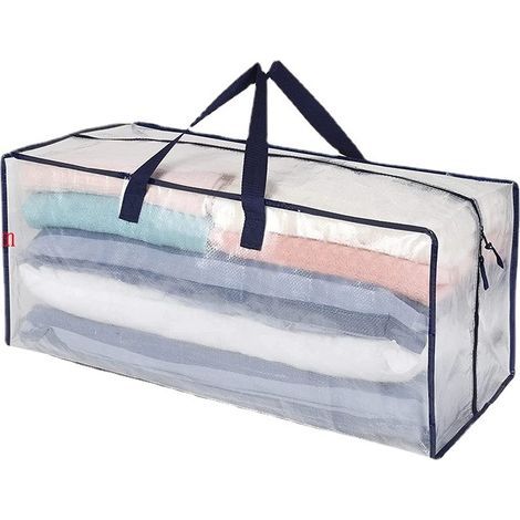 Heavy-duty moving bag, individual size, with backpack straps, zipper and handles, very large capacity. (1/5)