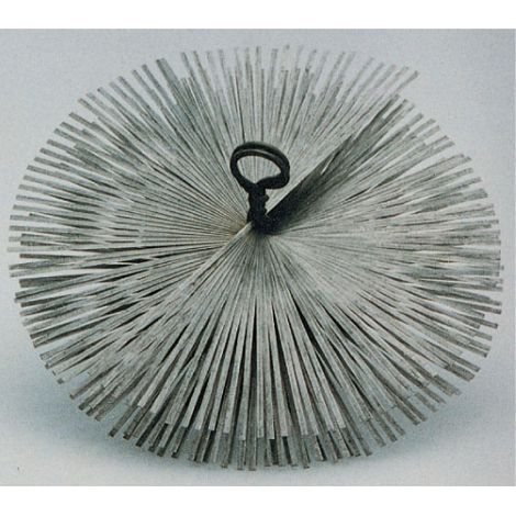 Scovolo acciaio tondo cm.25 per pulizia canna fumaria - Salone