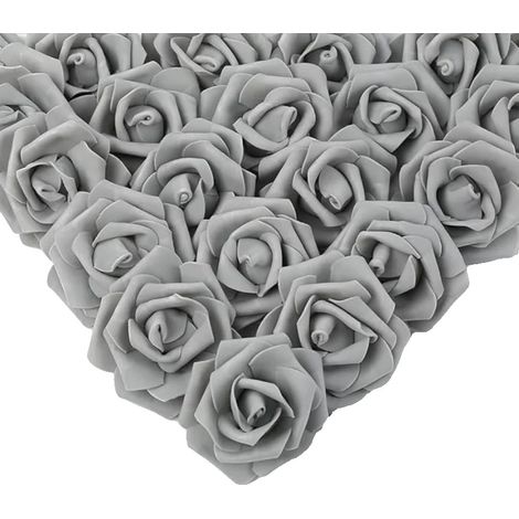 Fiori artificiali in schiuma, decorazione elegante, utilizzo versatile, R16, 50 pezzi-b (1/2)