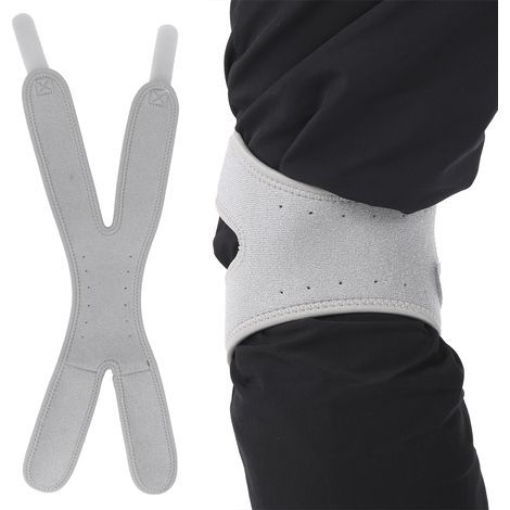 Genouillère de Compression Ajustable avec Support Élastique et Stabilité Améliorée (1/5)