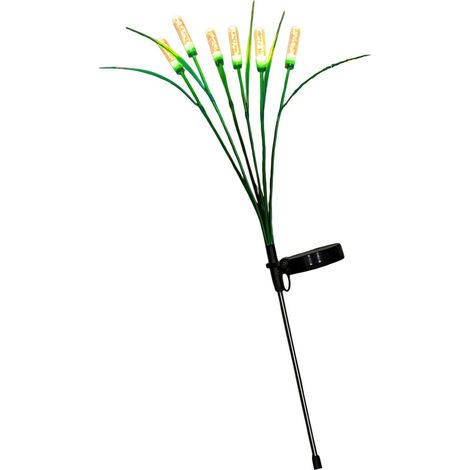 Lampe résistante intempéries 69cm étanche alimentée piquet jardin Patio (1/5)