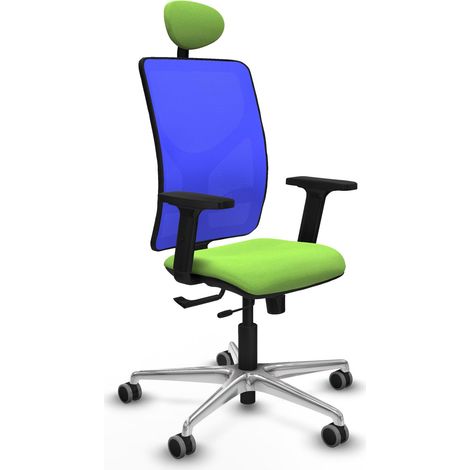 Chaise de bureau piqueras y crespo Motilla mousse haute densité roulettes parquet (1/2)