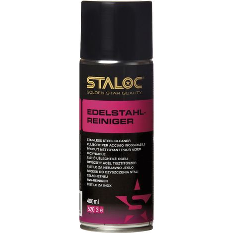 STALOC Edelstahl-Reiniger  reinigt, pflegt und schützt Edelstahl-Oberflächen  400 ml