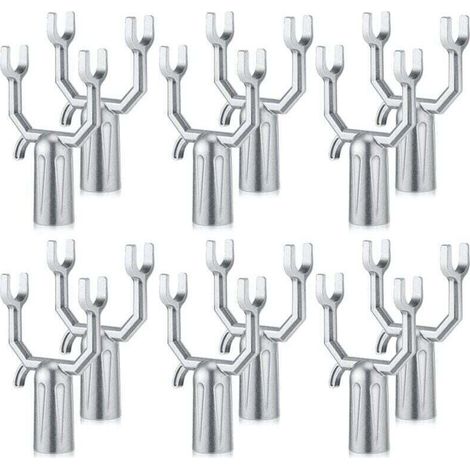 12 Supports de Branche en Métal pour Arbres Fruitiers Attelle Béquille Kit Redressage