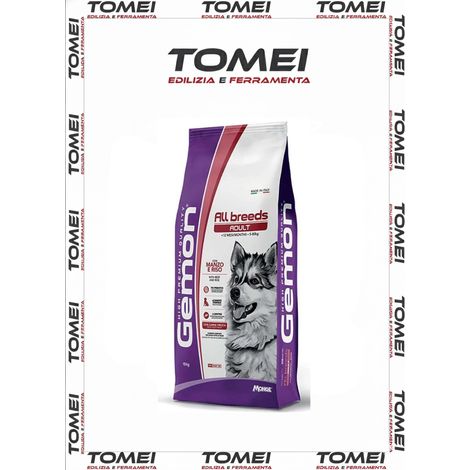 Monge Gemon All Breeds Adult manzo e riso 1 / 2 / 3 sacchi da 15 kg x cane