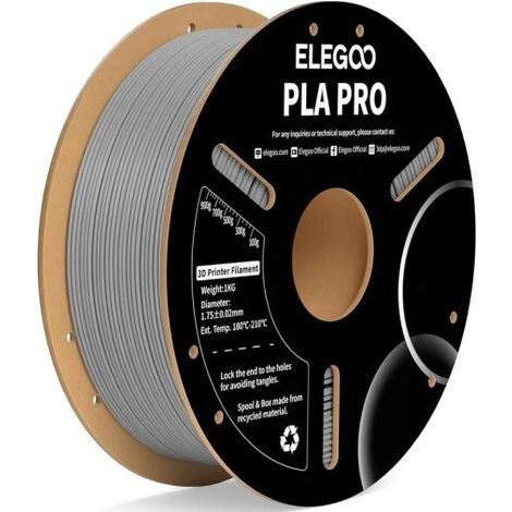 Elegoo PLA Pro Grau Filament 1 kg (1/4)