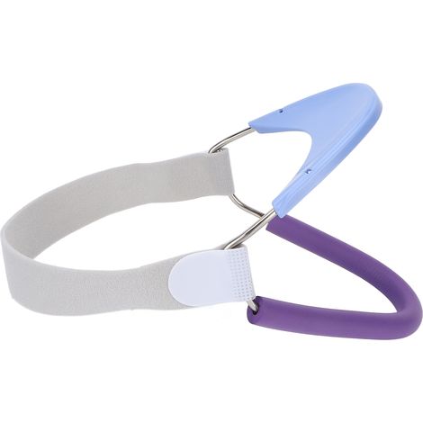 Dispositif de Traction Cervicale Réglable - Soulagement Douleurs Nuque, Amélioration Posture et Prévention Torticolis - Bleu (1/5)
