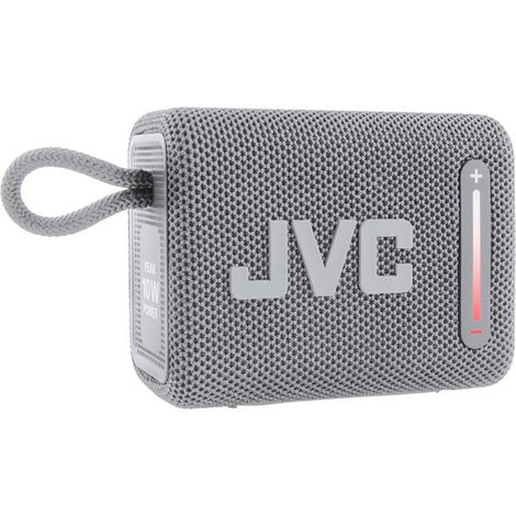 Altavoz JVC BT XS-E114G 5W RMS Bluetooth 5.3 IPX6 FM USB Gris (1/5)