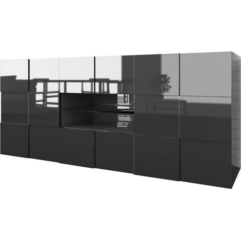 Buffet LONDON anthracite (1/4)