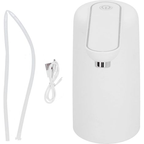 Pompe à eau électrique automatique USB rechargeable distributeur d'eau en baril blanc (1/5)